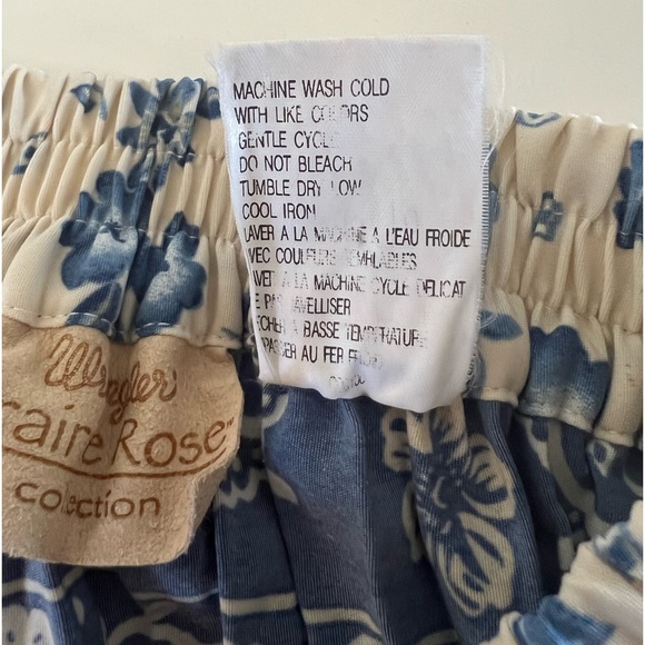 Wrangler Prairie Rose Collection Floral Pattern Pleated Maxi Skirt - Picture 9 of 9